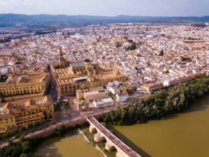 Aerial view of Mezquita-Catedral de Córdoba