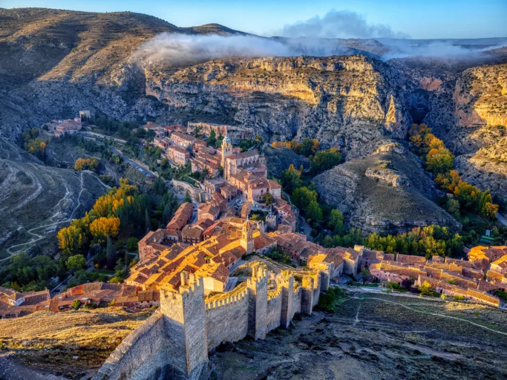 Albarracin at sunset