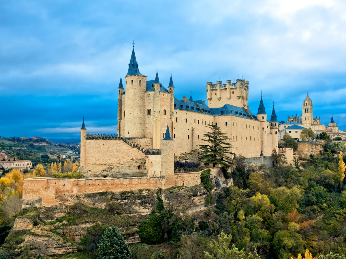 Alcazar Castle in Segovia