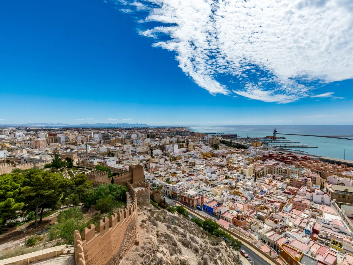 Almeria is a historical city in Andalusia