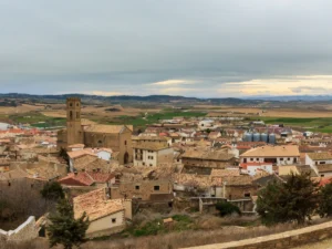 Artajona in the Navarra region of Spain