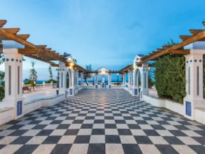 Benidorm is a popular destination on Costa Blanca, Spain
