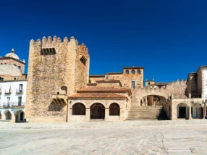 Caceres is a historical city in Spain