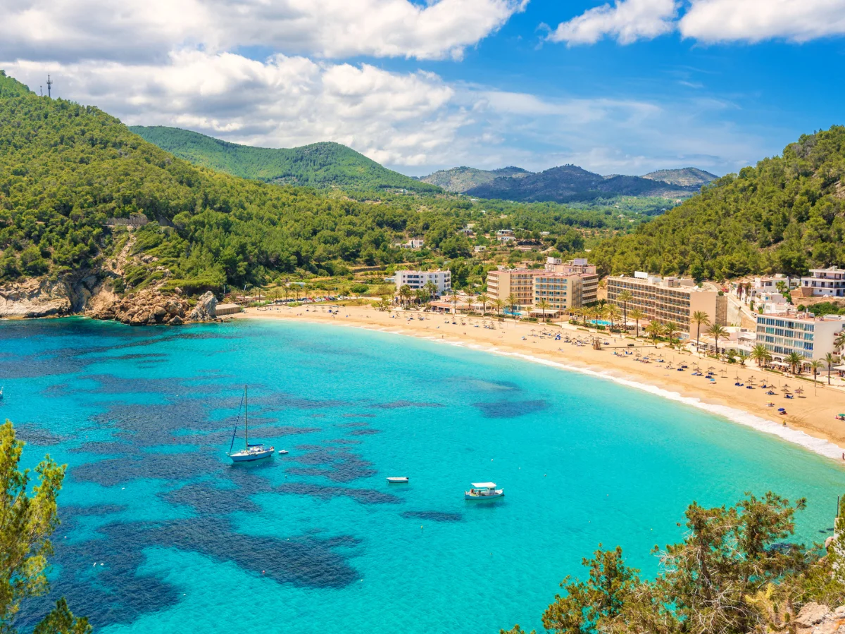 Cala San Vicente in Ibiza