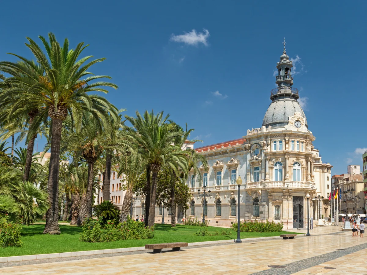 Cartagena in Spain is located in the Murcia Region