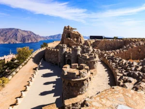 Castillitos Battery in Spain is a tourist site