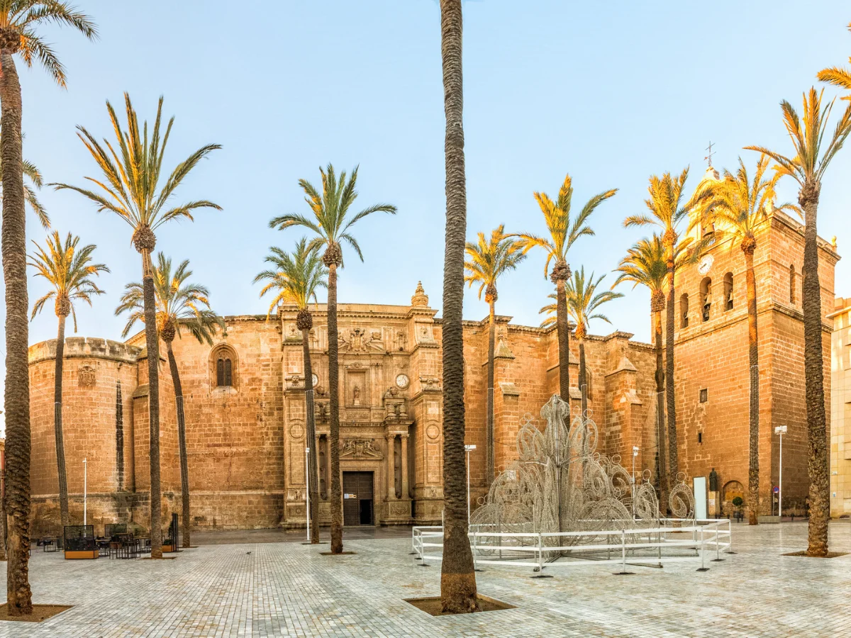 Cathedral Square in Almeria