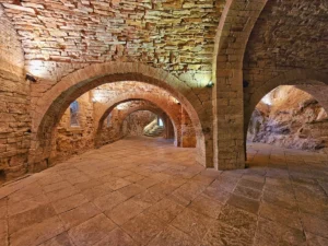 Council room of the monastery of San Juan de la Peña in Huesca