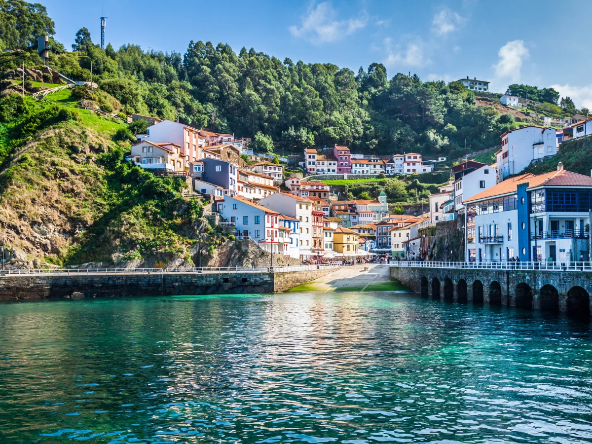 Cudillero is a fishing village in Asturias