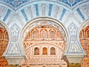 Decorations in the Royal Alcazars of Seville