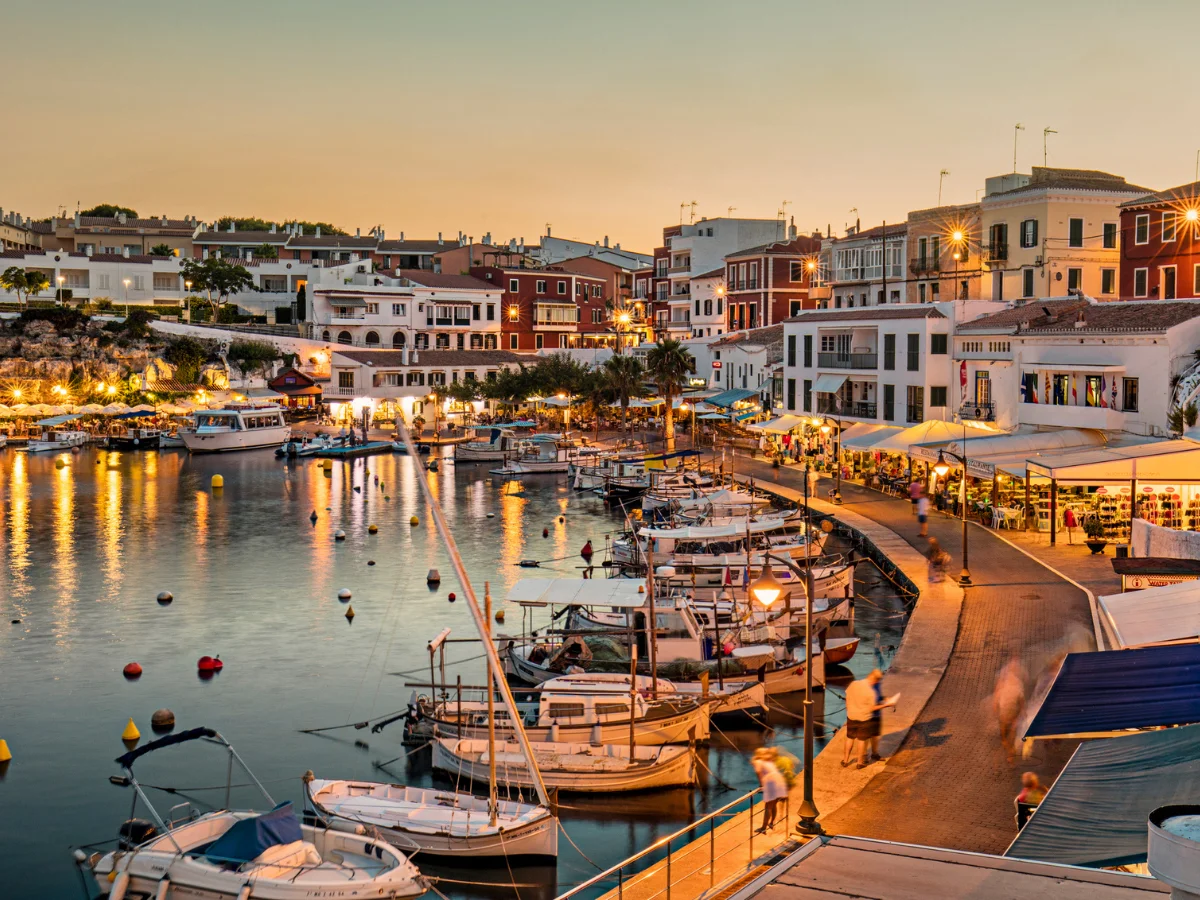 Es Castells town in Menorca