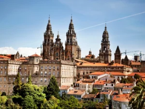 Explore Santiago de compostela in Spain
