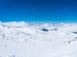Skiing in Sierra Nevada, Andalusia
