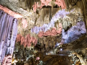 Explore the famous cave in Nerja