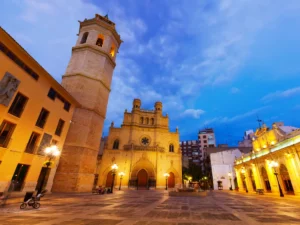 Fadri tower and Cathedral at Castellon de la Plana