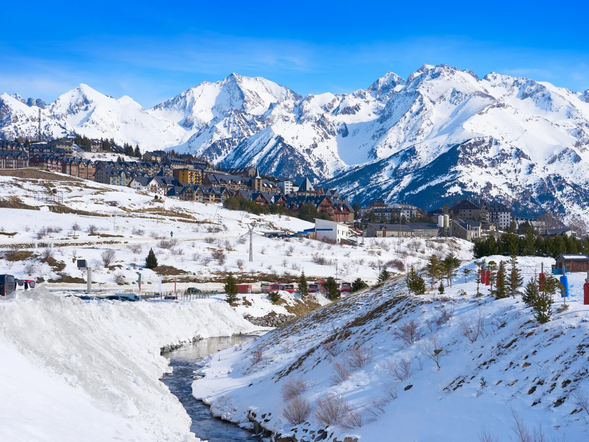 Formigal ski area is located in the Pyrenees