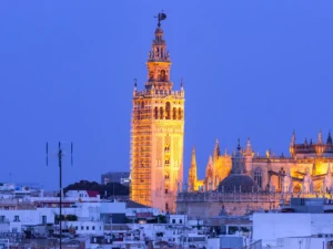 Explore the iconic La Giralda in Seville, Andalusia
