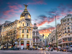 Madrid is the vibrant capital of Spain