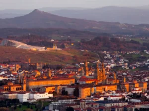 Santiago de Compostela in Spain