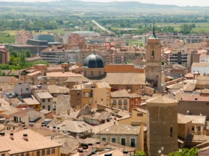 Huesca city in Spain