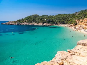 Ibiza is a popular destination in Spain