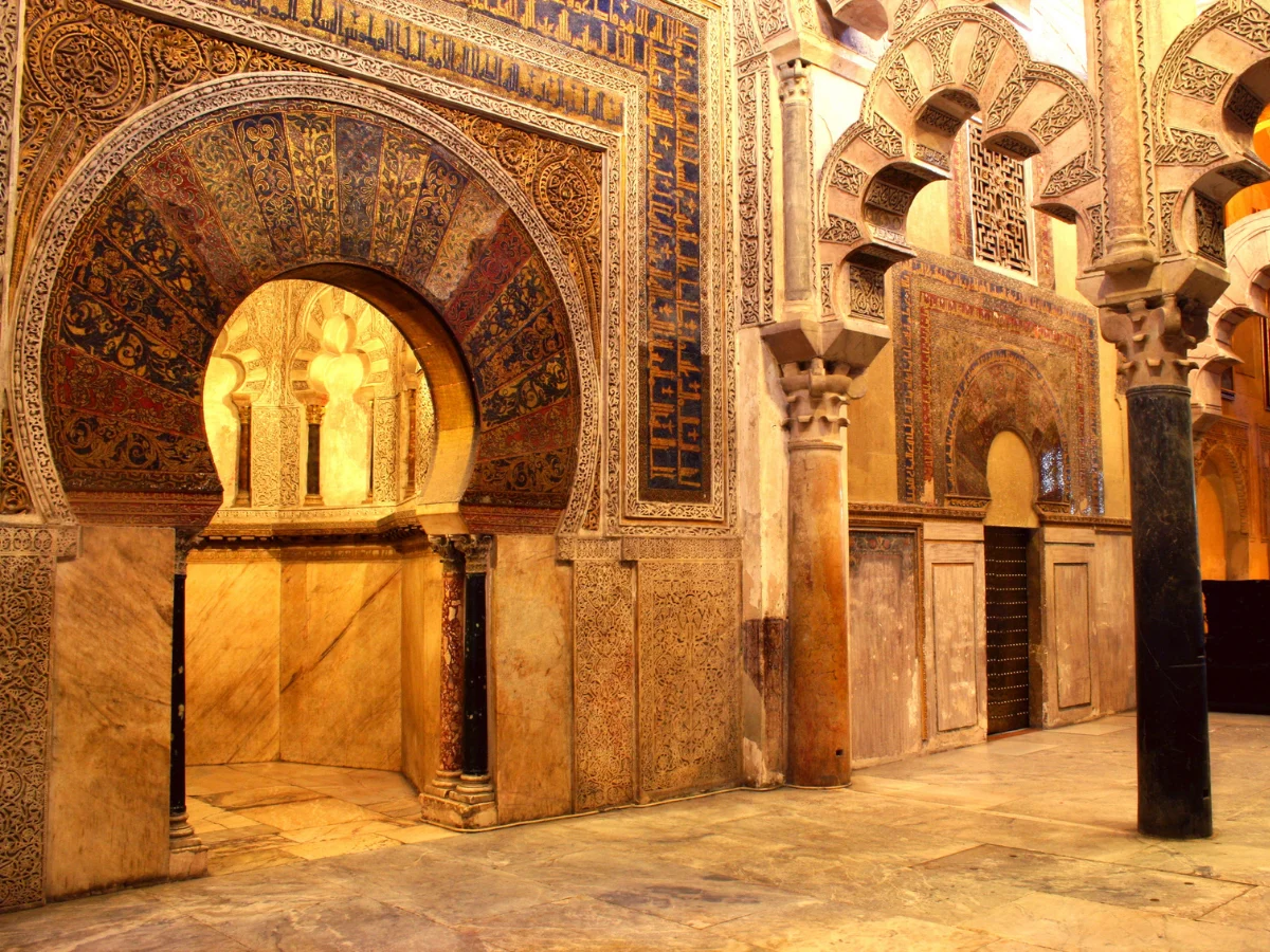 Inside the Mosque of Cordoba