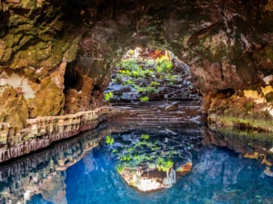 Jameos del Agua is a popular attraction on Lanzarote