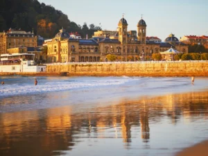 La Concha beach in San Sebastian