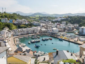 Luarca fishing town in Asturias
