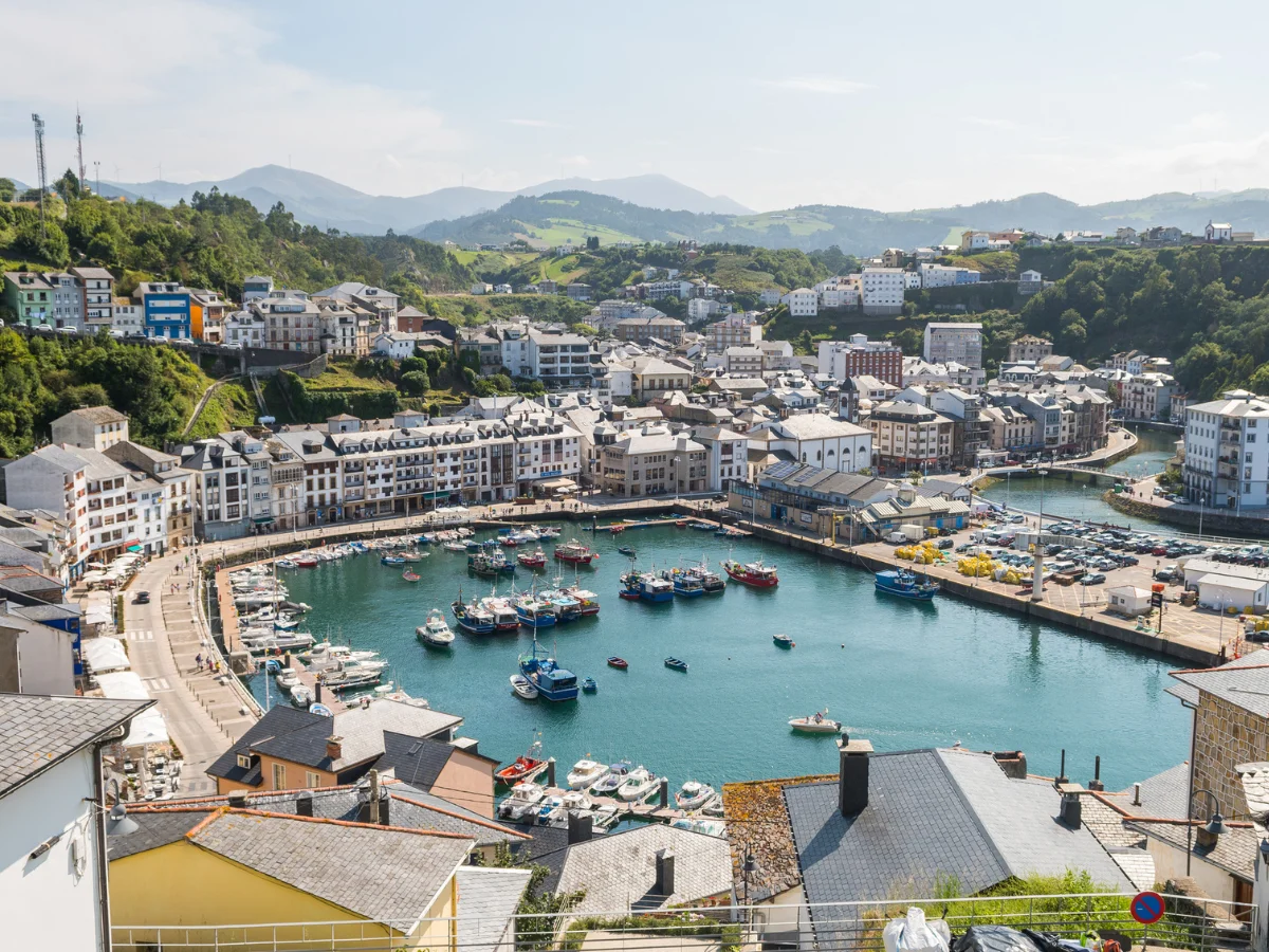 Luarca fishing town in Asturias