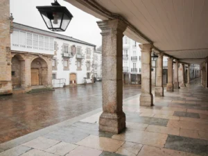 Old town in Mondoñedo