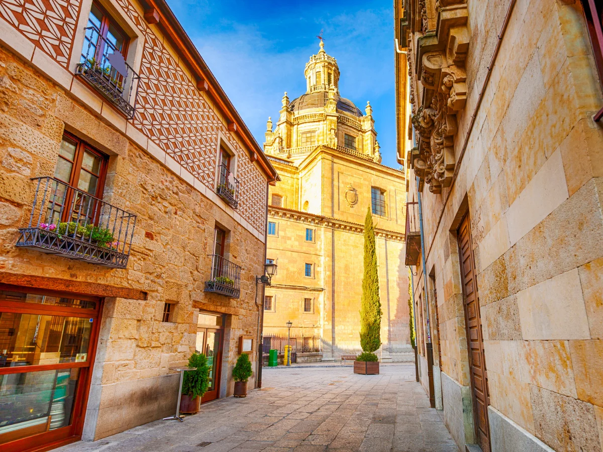 Old town in Salamanca