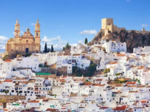 Olvera town in Spain