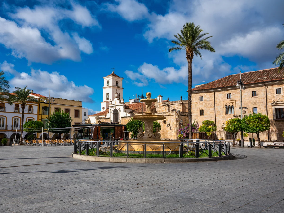 Plaza de Espana in Merida