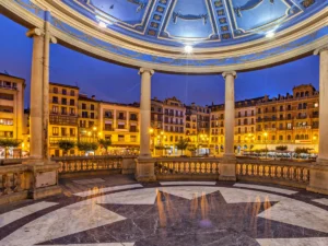 Plaza del Castillo in Pamplona