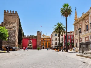Plaza del Triomf in Seville