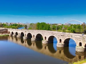 Roman bridge in Merida
