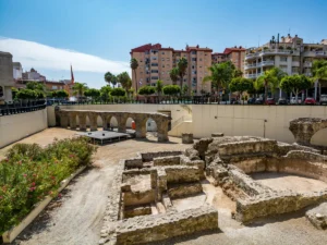 Roman ruins in Almuñécar, Granada Province