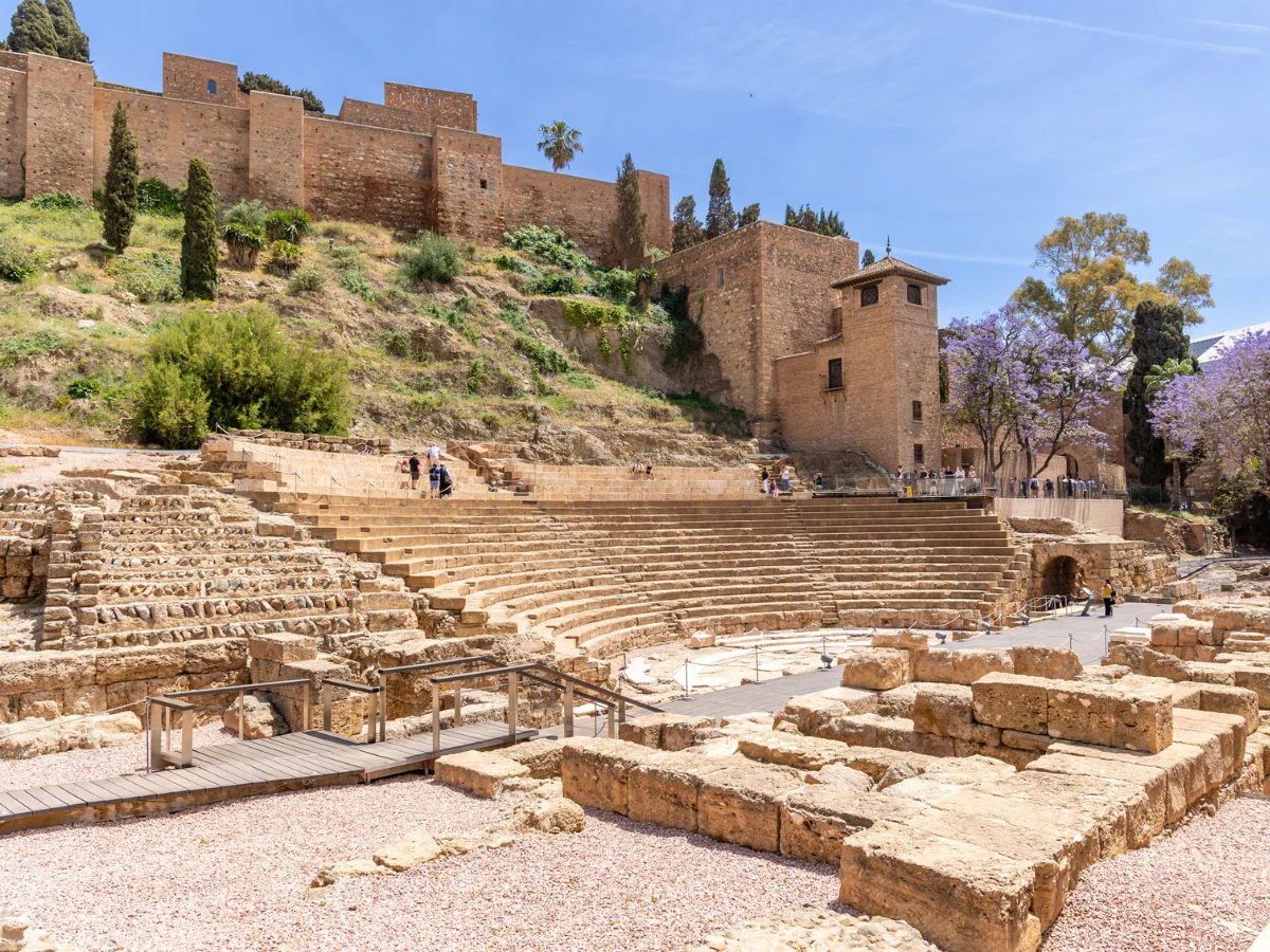 Roman theater in Malaga