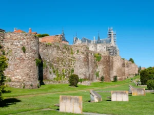 Roman walls in Astorga