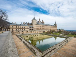 Royal Monastery of Escorial in the mountains near Madrid
