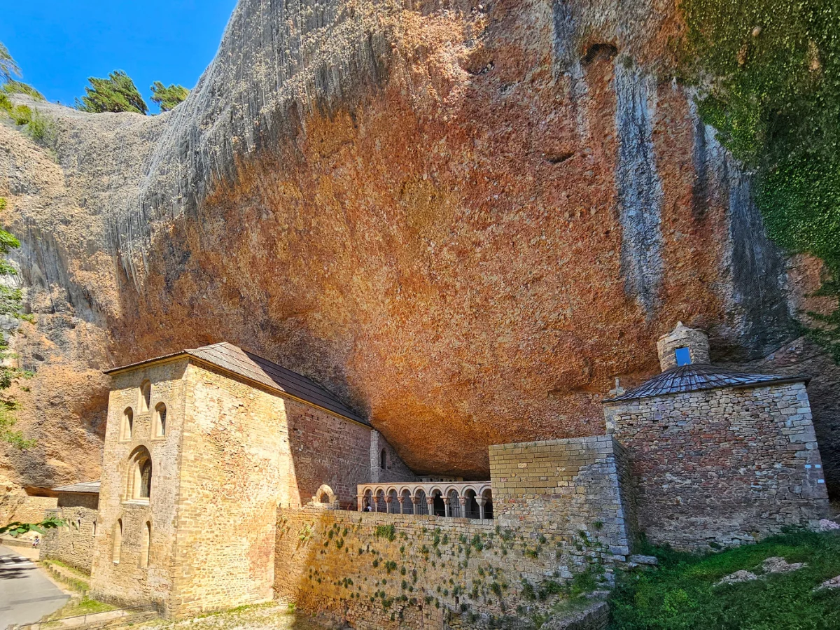 The enchanting San Juan de la Peña Monastery in Spain