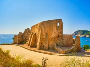 Ruins in Palamos, Spain
