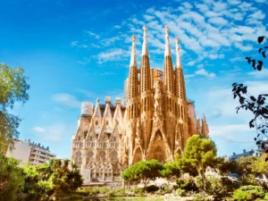 Sagrada Familia Cathedral in Barcelona
