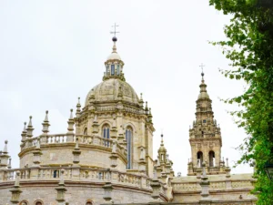 Santiago de Compostela cathedral in Galicia