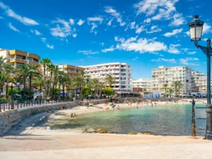 Seafront Promenade in Ibiza