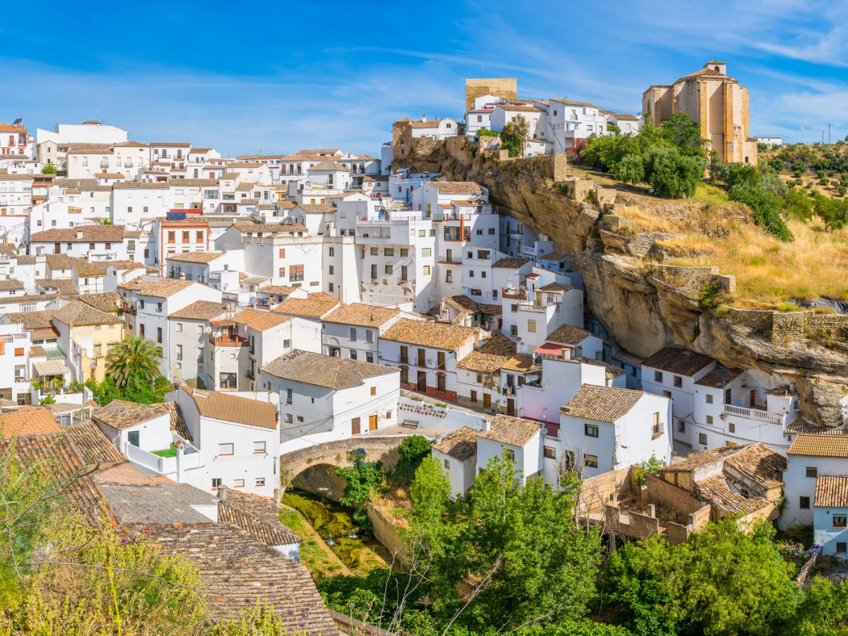 Setenil de las Bodegas is part of the White Towns route