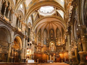 Spanish Basilica at the Montserrat Monastery