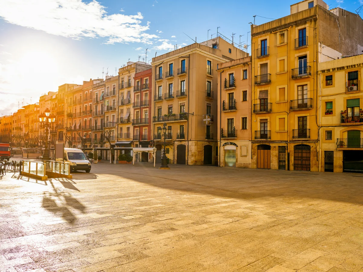 Tarragona Plaza Font square