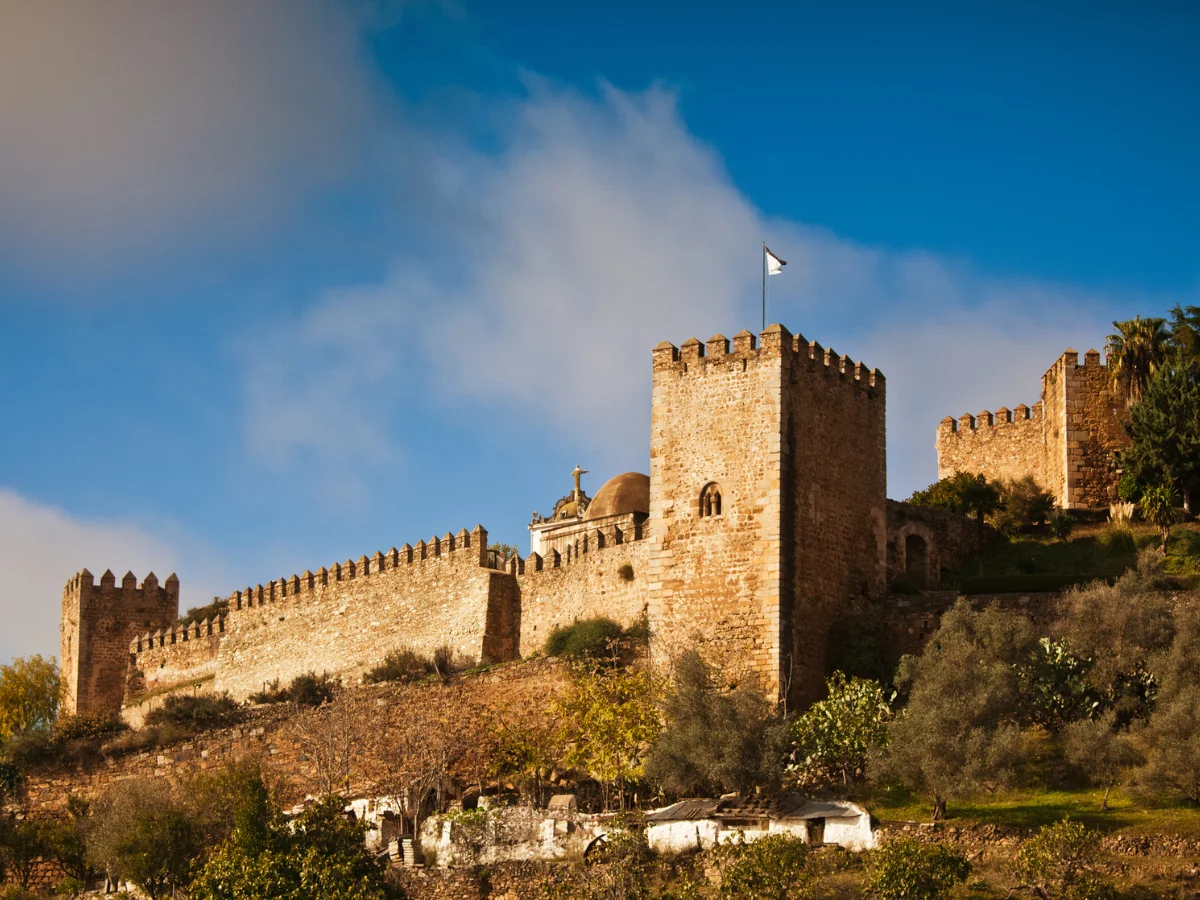 Templars castle in Jerez de los Caballeros